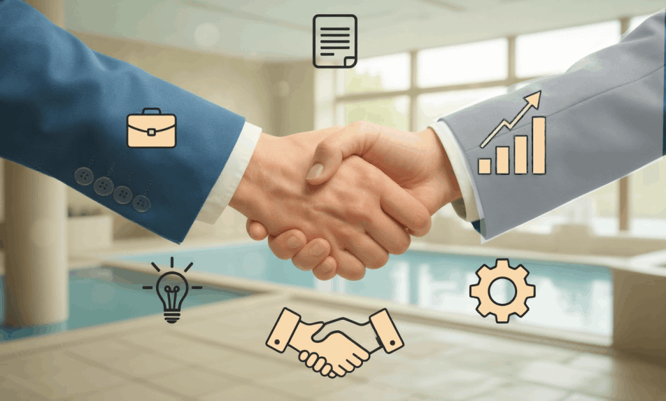Strategické partnerství - Obrázek vygenerován pomocí AI